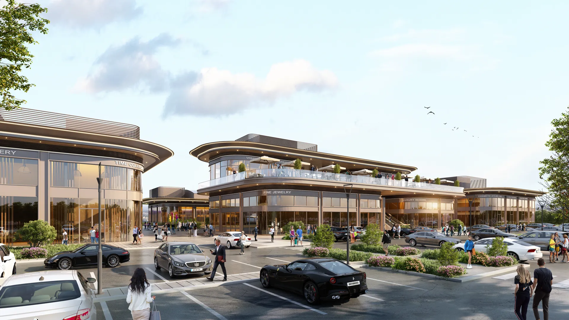 Semt Beytepe cephe render — A Tasarım Mimarlık